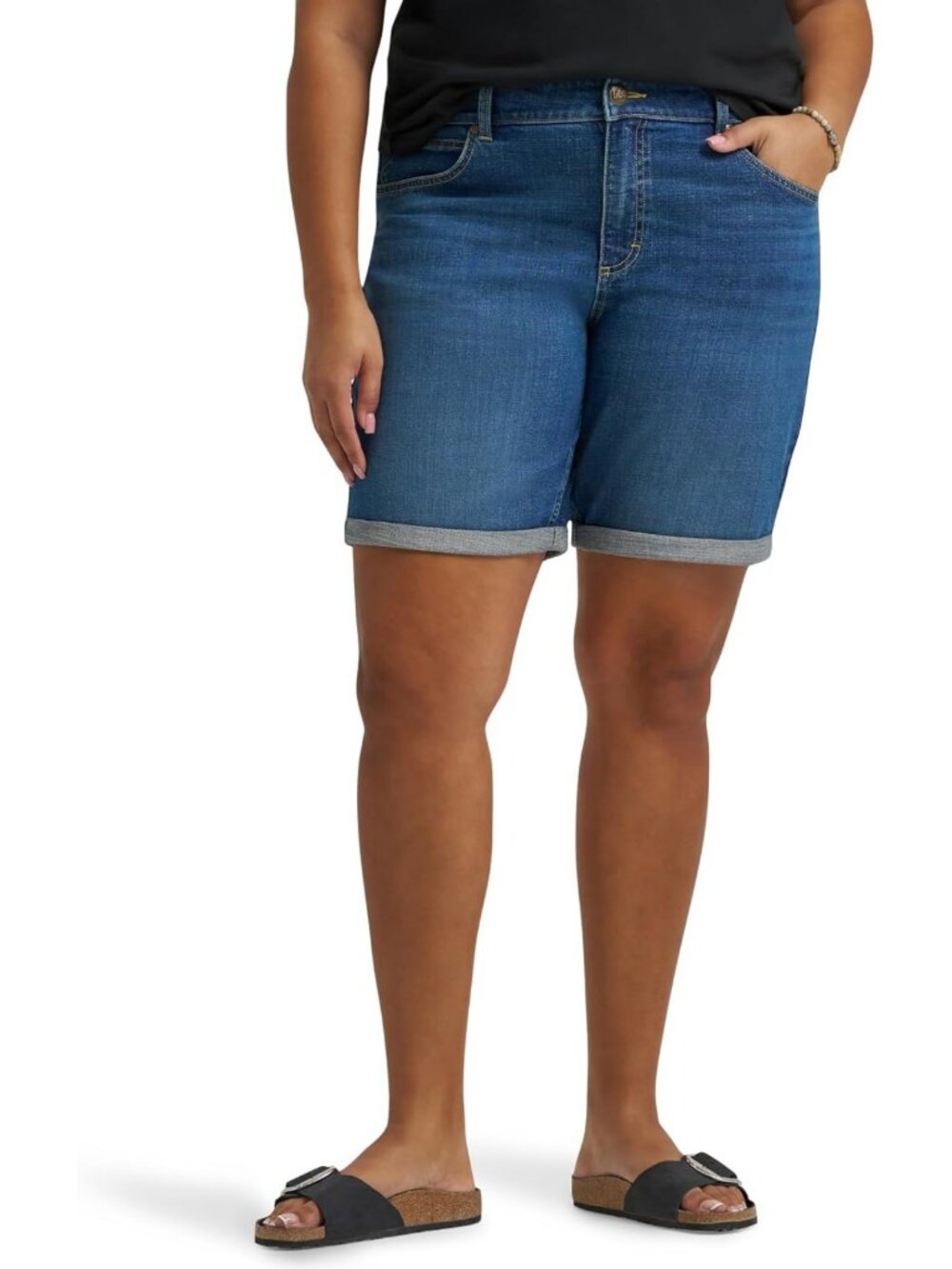 Plus Size Women's Relaxed Bermuda Shorts - Comfortable & Stylish Summer Wear